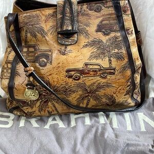 Vintage Brahmin Copa Cabana satchel